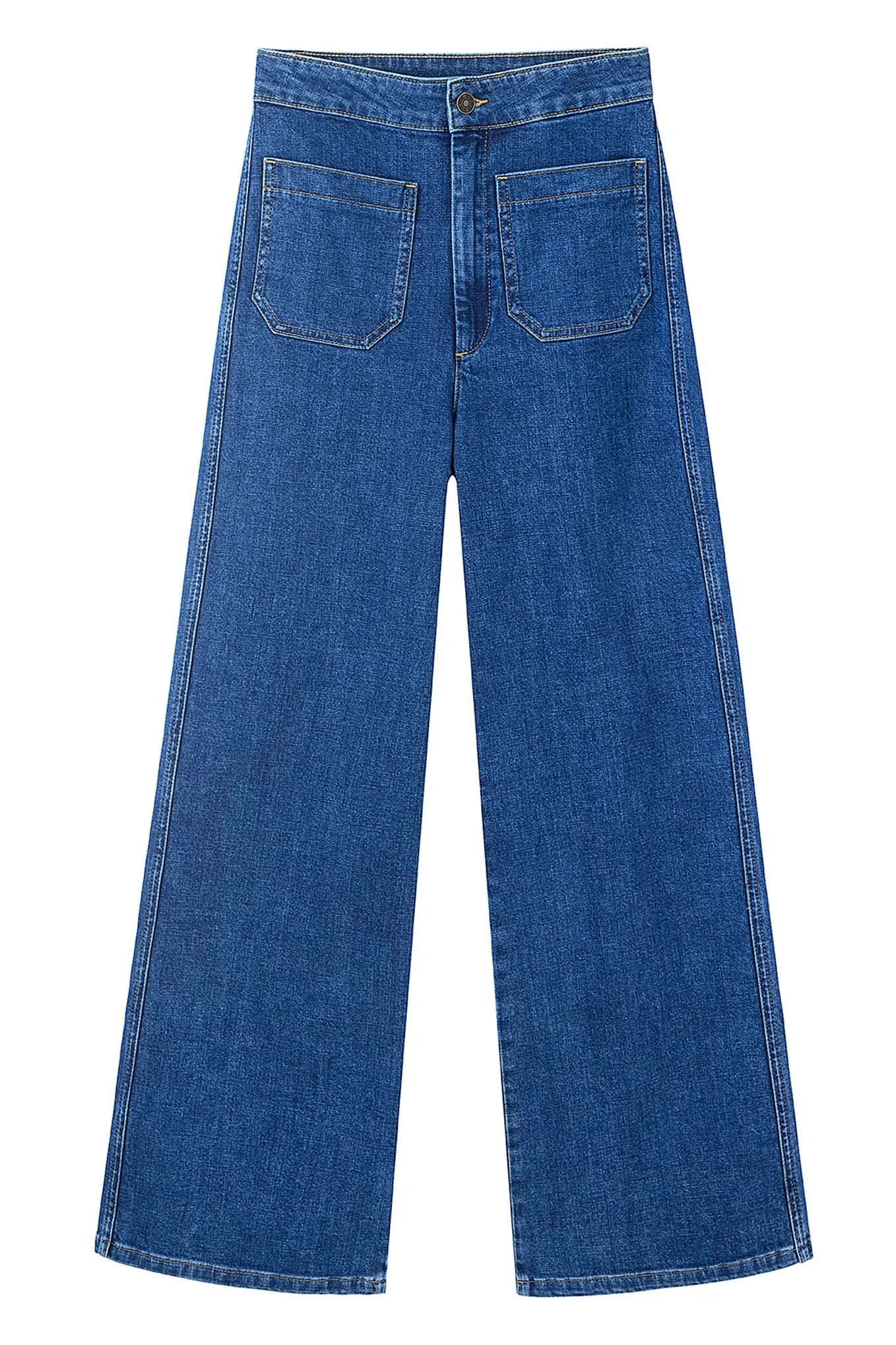 Flossie Flare Jean - Mid Wash - Regular