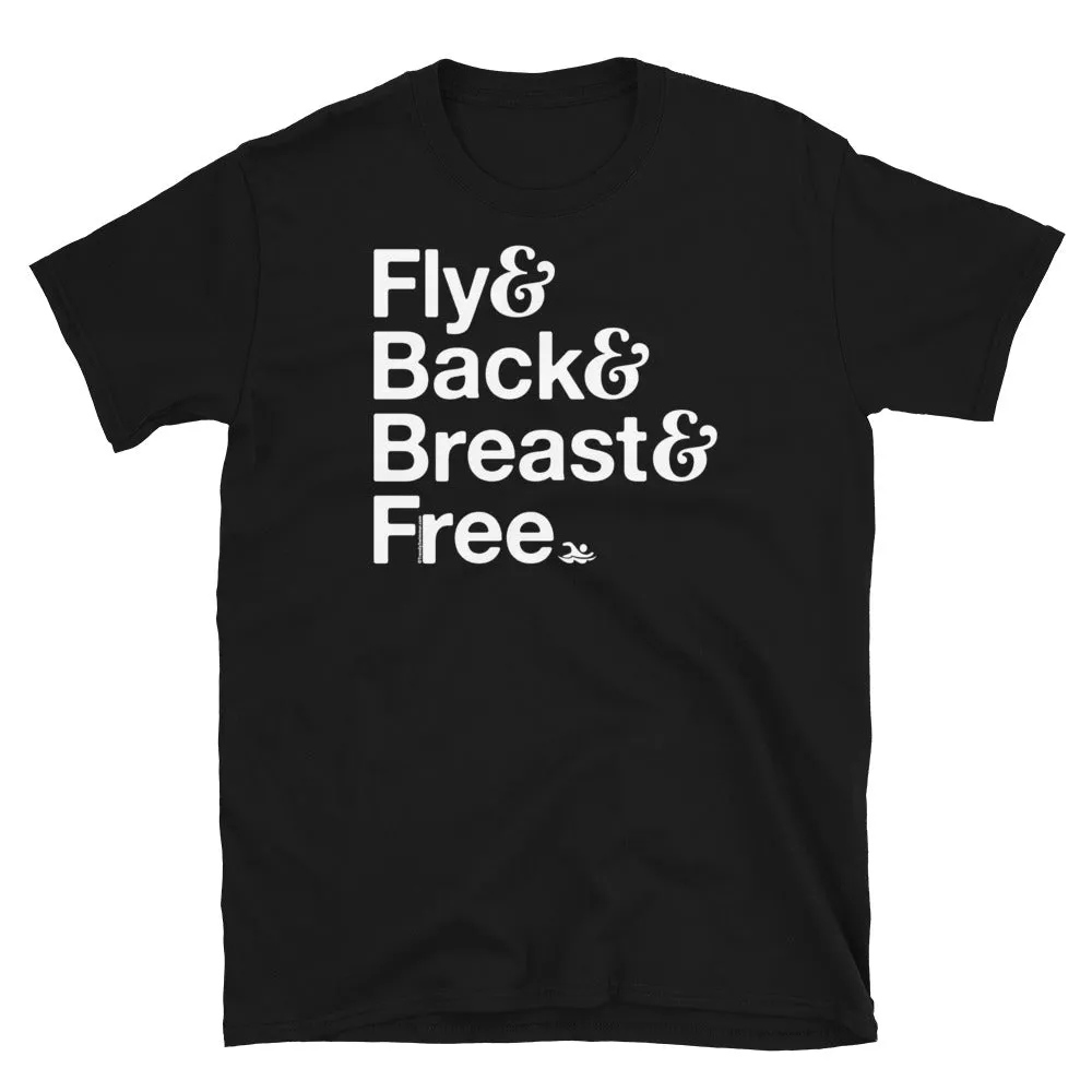 Fly Back Breast and Free IM T-Shirt