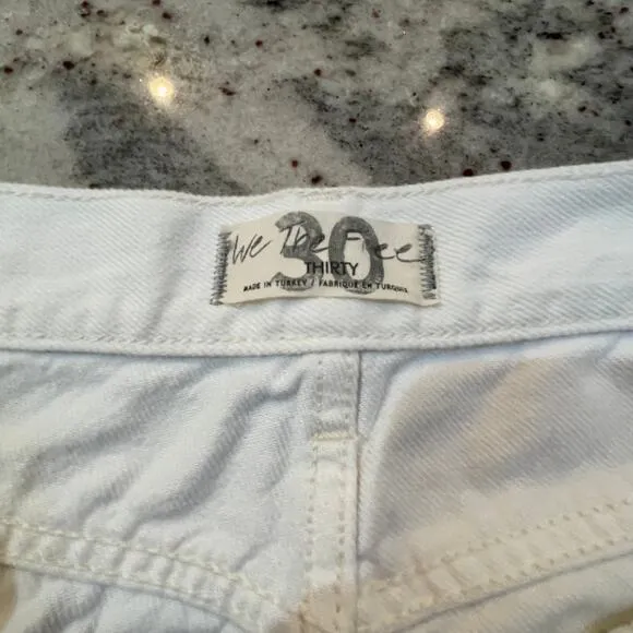 Free People We the Free Jeans White 30