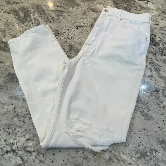 Free People We the Free Jeans White 30