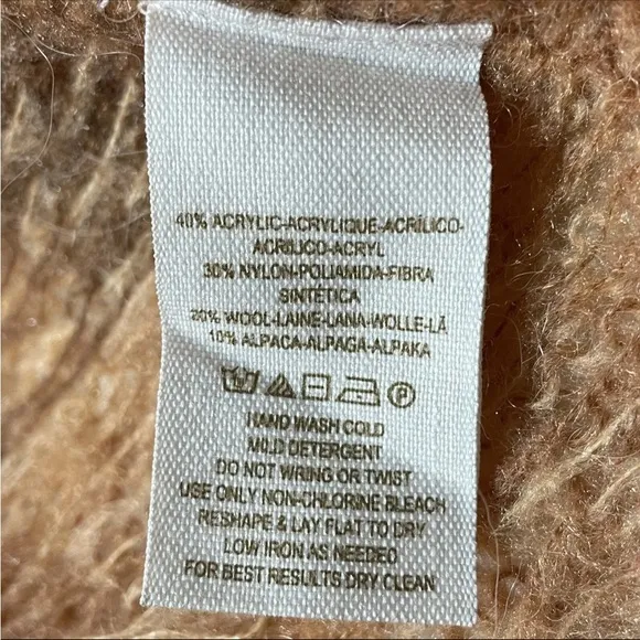 Free People Wool Alpaca Sweater