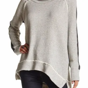 Free People Yo Yo Cowl Neck Pullover Sweater Small