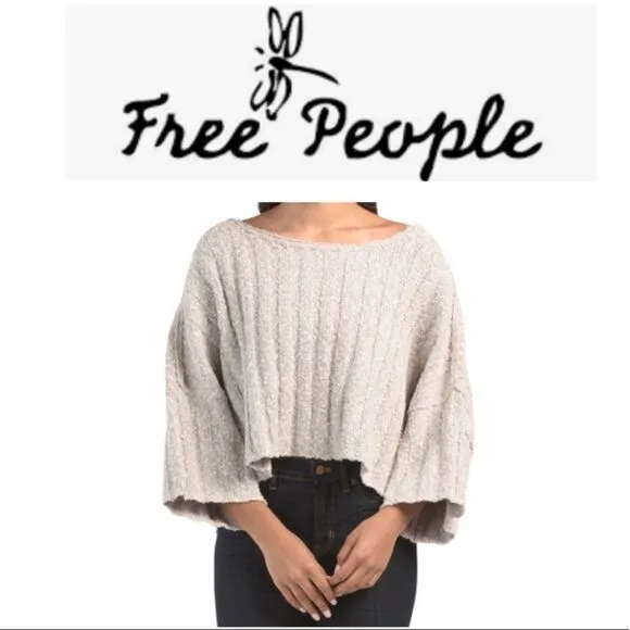 Free people Good Day Pullover sweater
