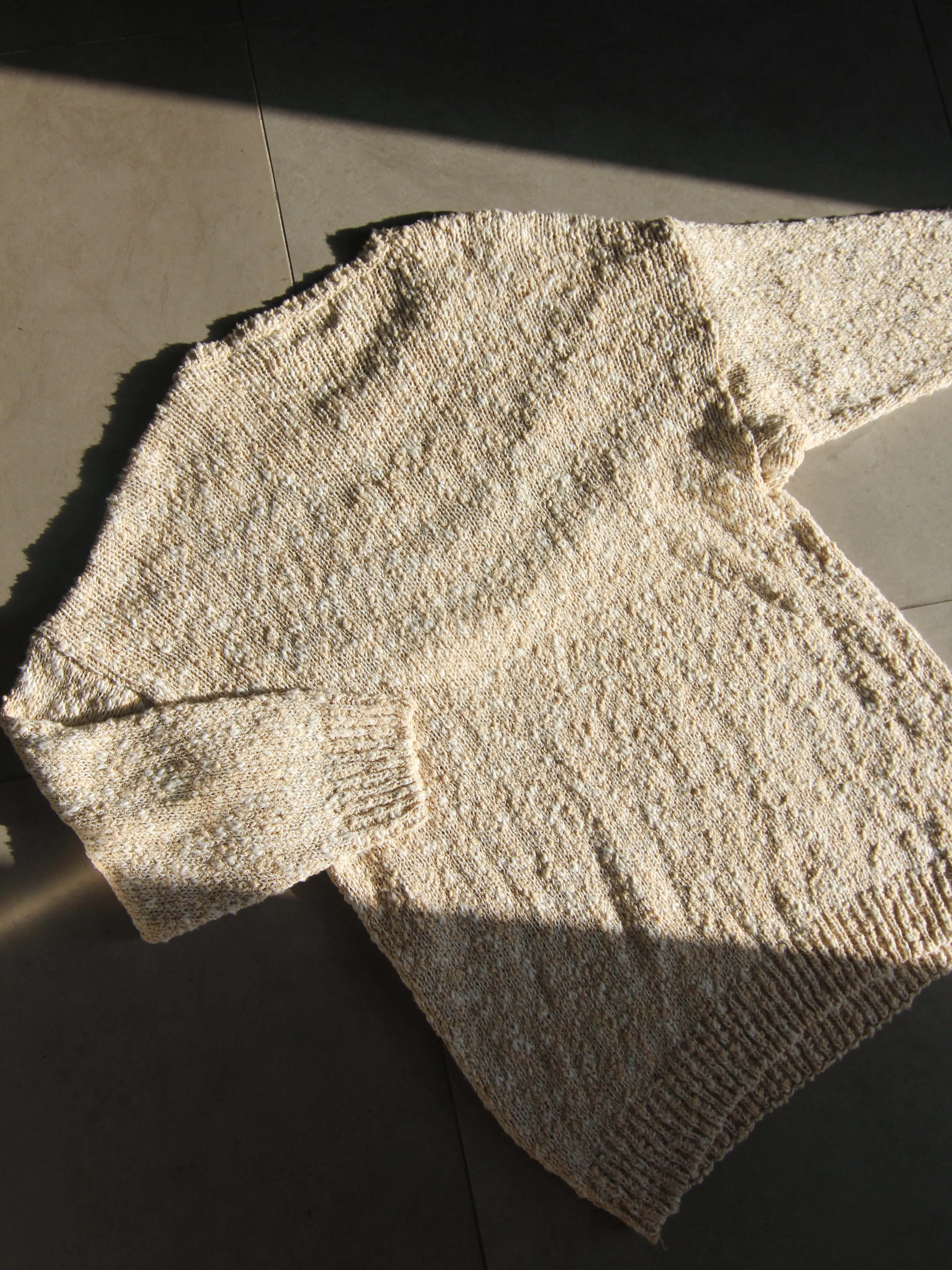 Fringed Hand Knit