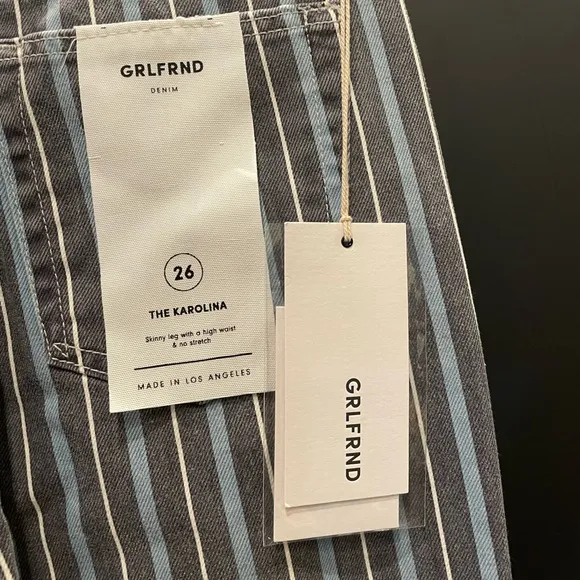 Girlfriend The Karolina high waste jeans