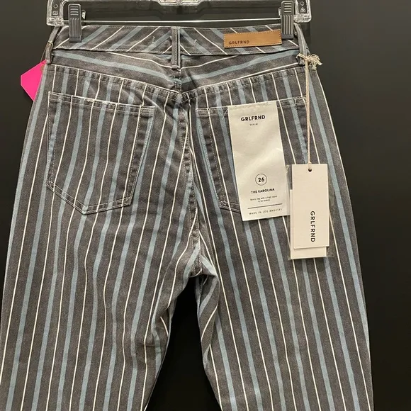 Girlfriend The Karolina high waste jeans