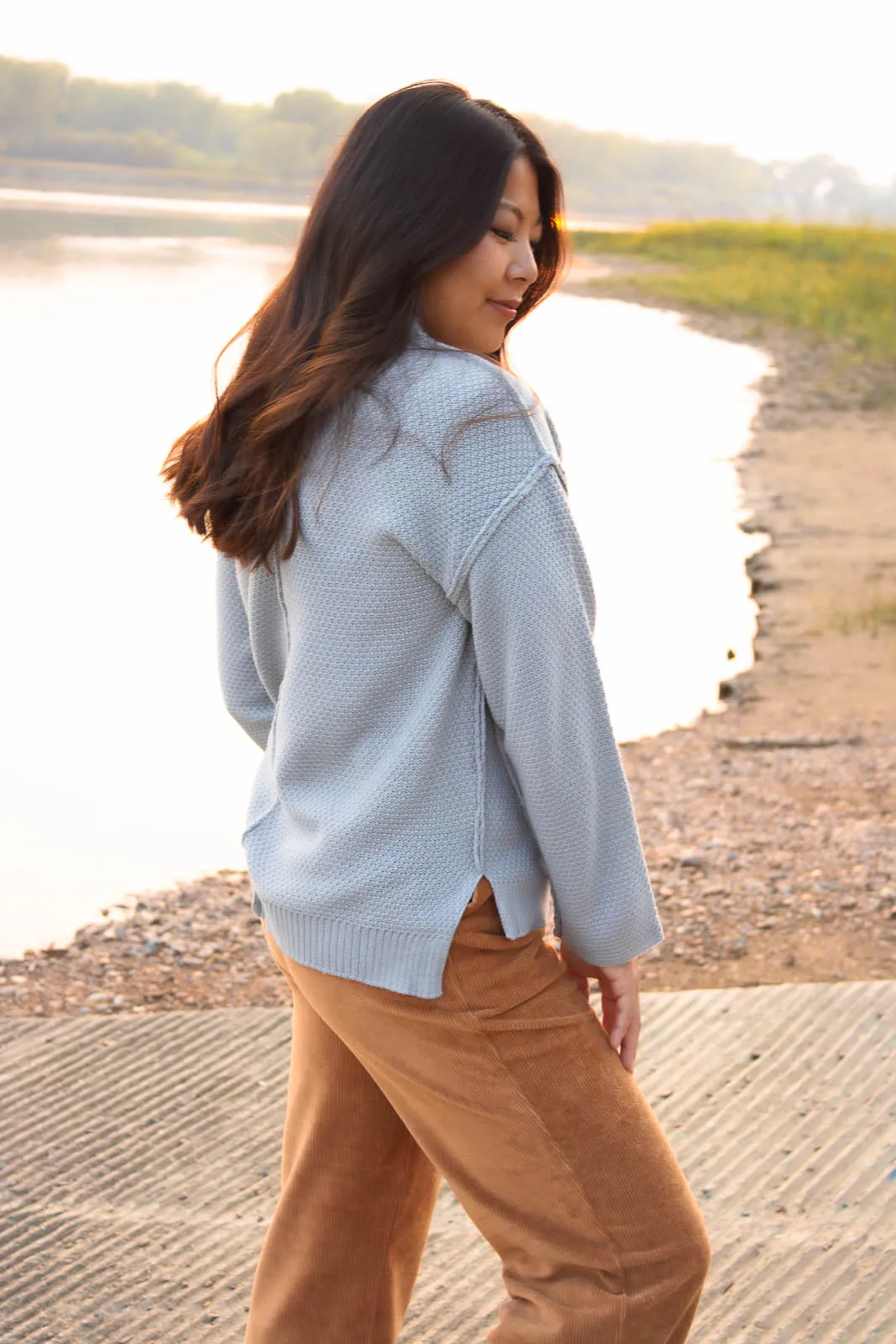 Glacier Gray Sweater