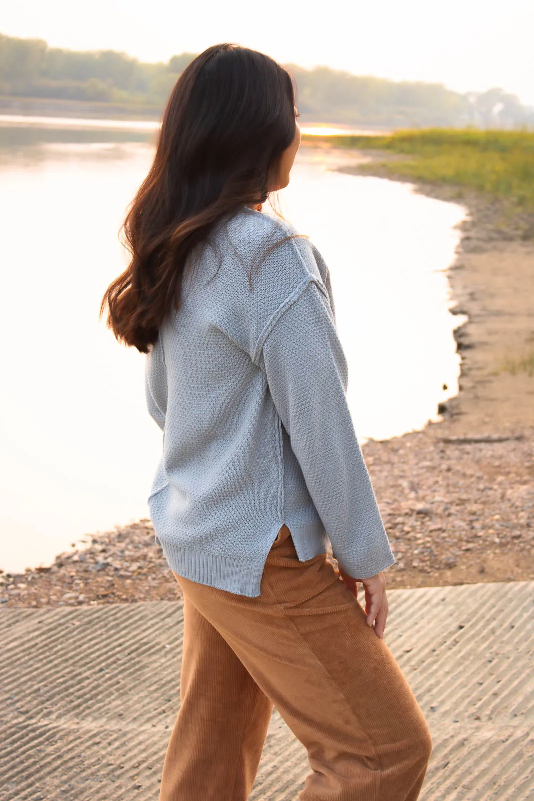 Glacier Gray Sweater
