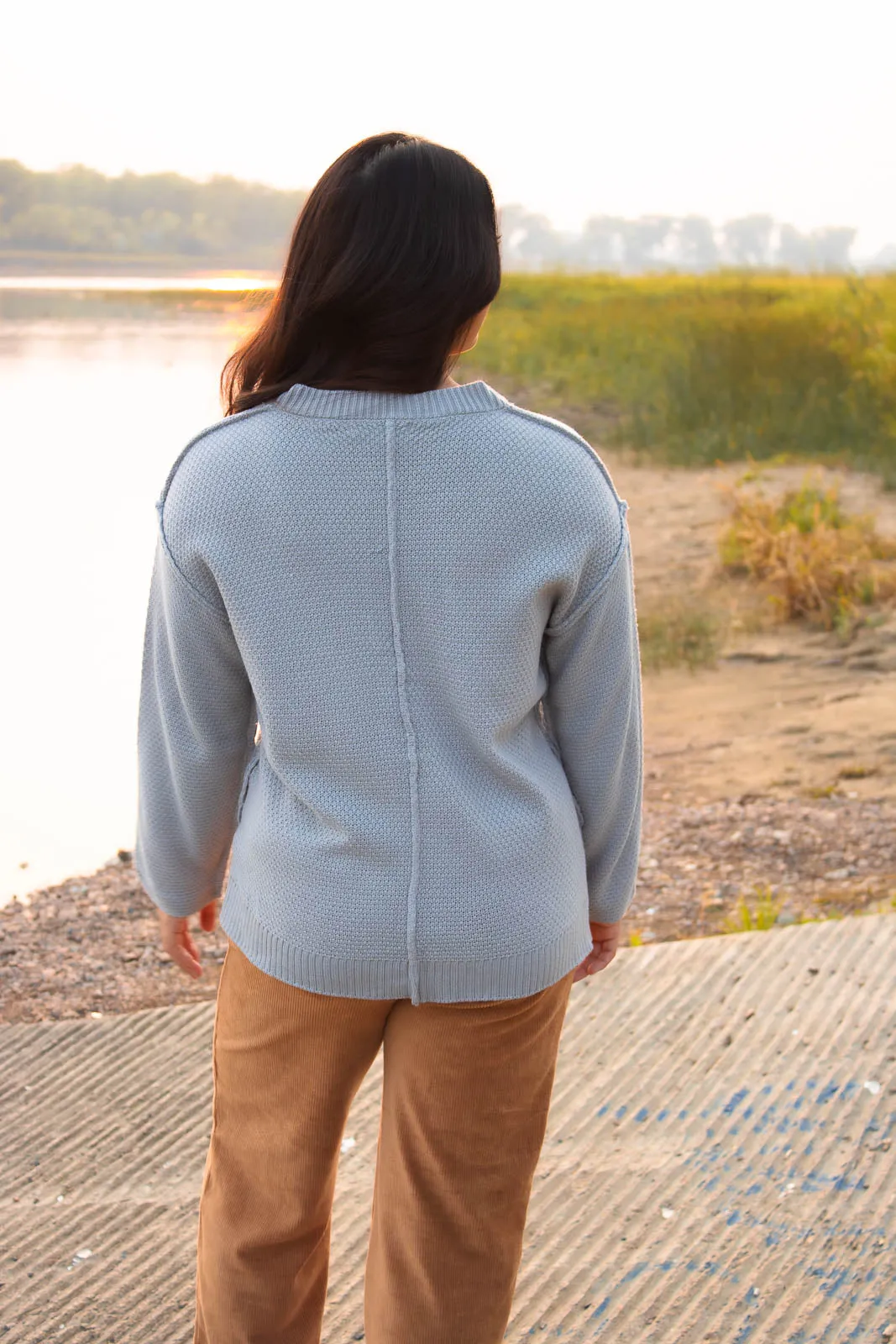 Glacier Gray Sweater