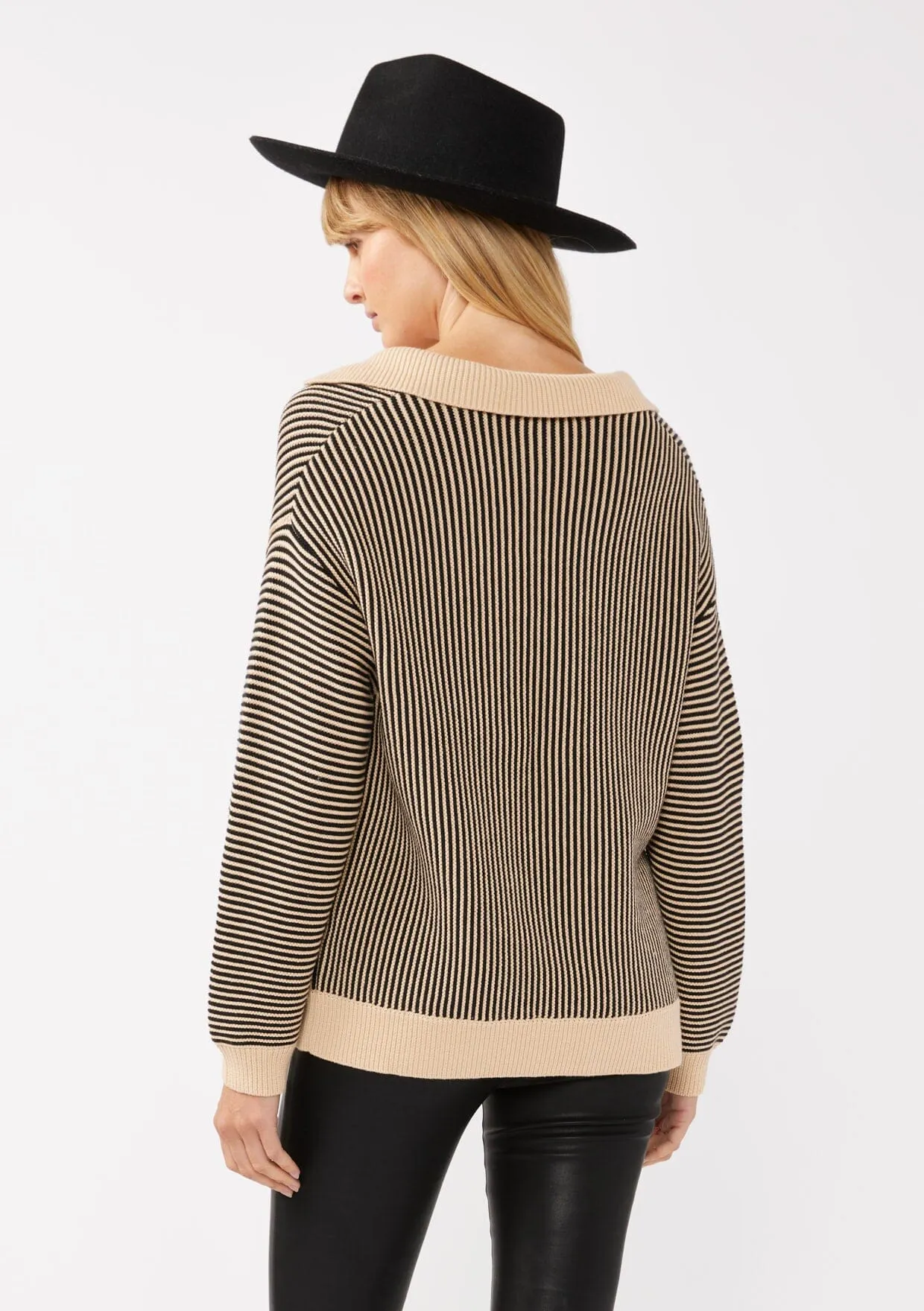 Going Places Stripe Pullover