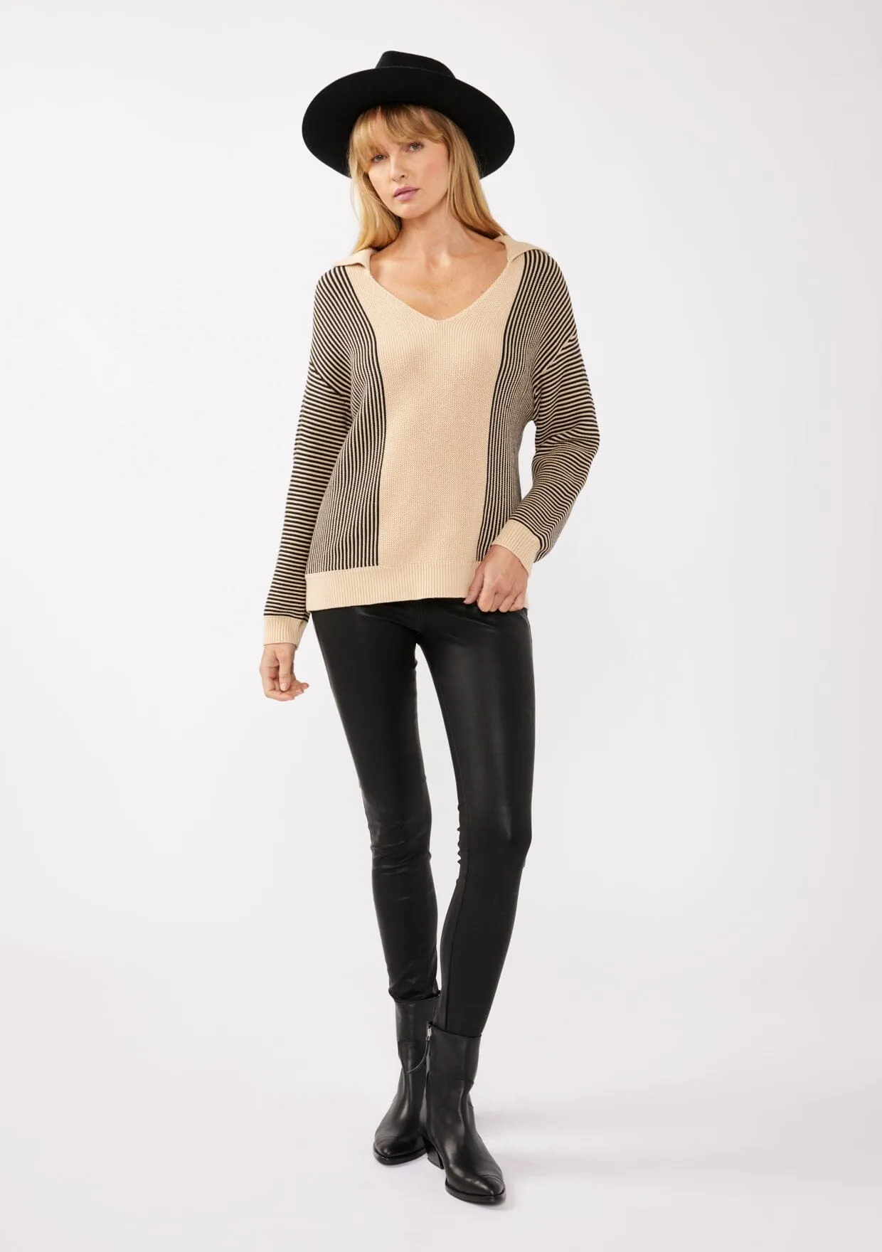 Going Places Stripe Pullover