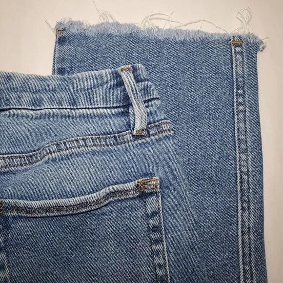 Good American Good Curve High Waist Straight Leg Jeans Size 26