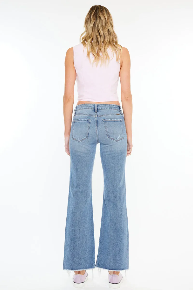 Gwen High Rise Wide Flare Jeans