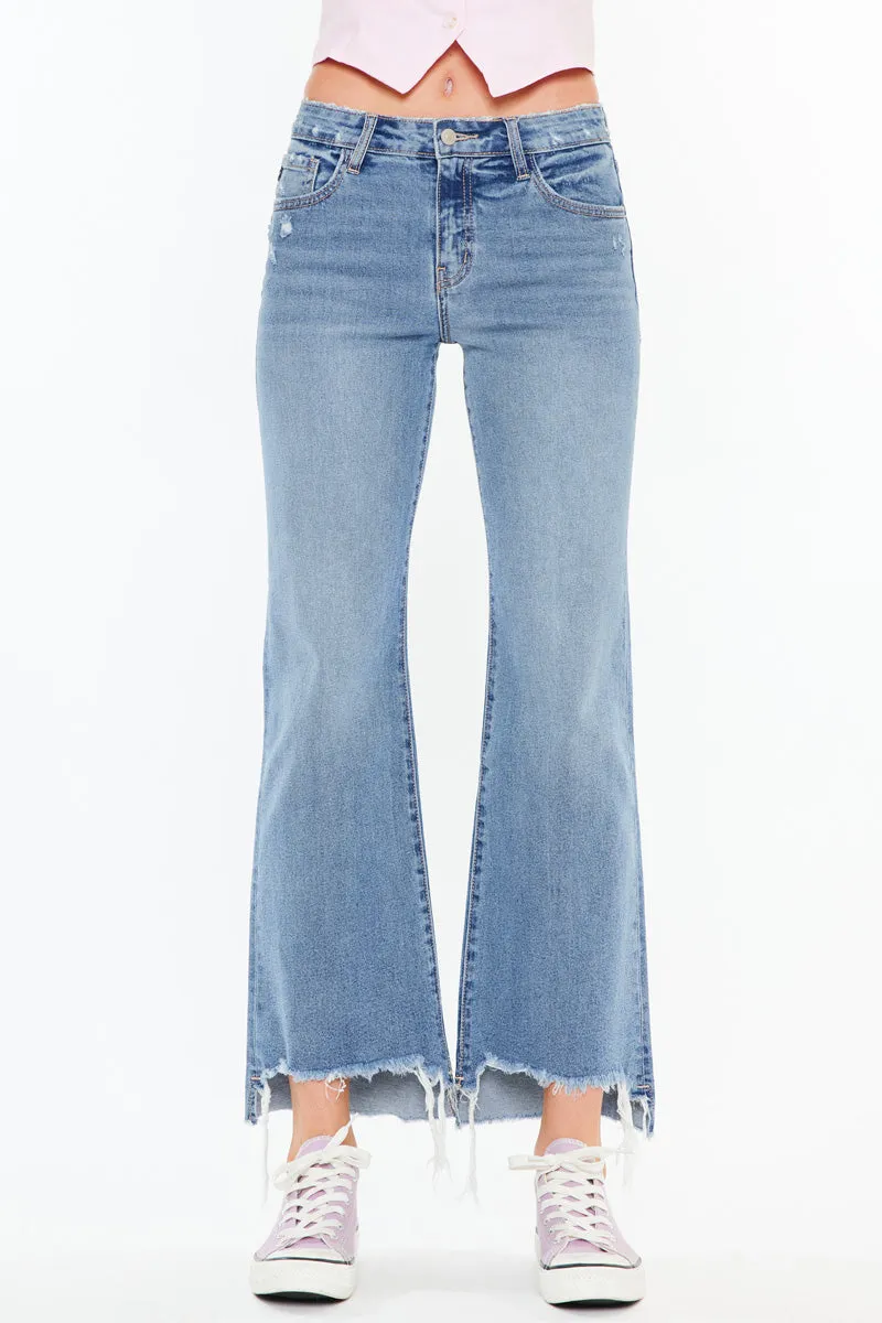 Gwen High Rise Wide Flare Jeans