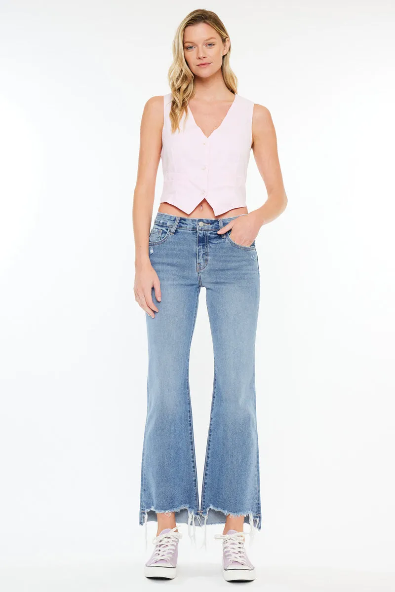 Gwen High Rise Wide Flare Jeans