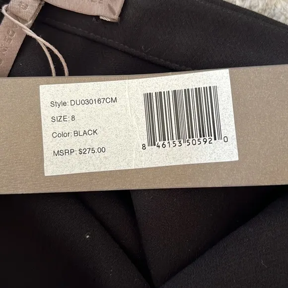 Halston Heritage Mid Length Two Tone Skirt