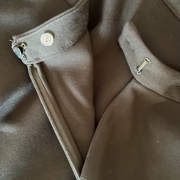 Halston Heritage Mid Length Two Tone Skirt