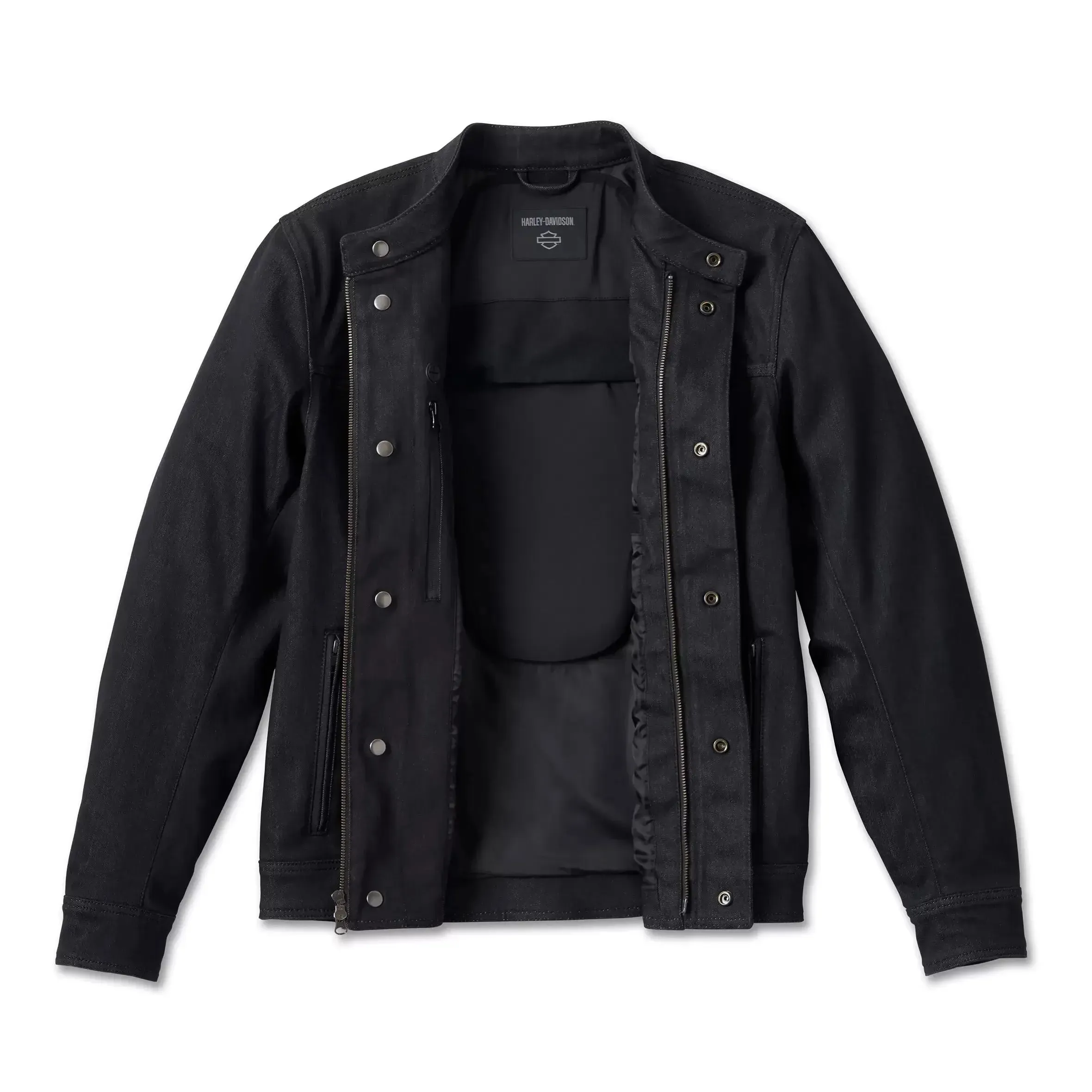 Harley-Davidson® Men's Chisel Denim Trucker Riding Jacket