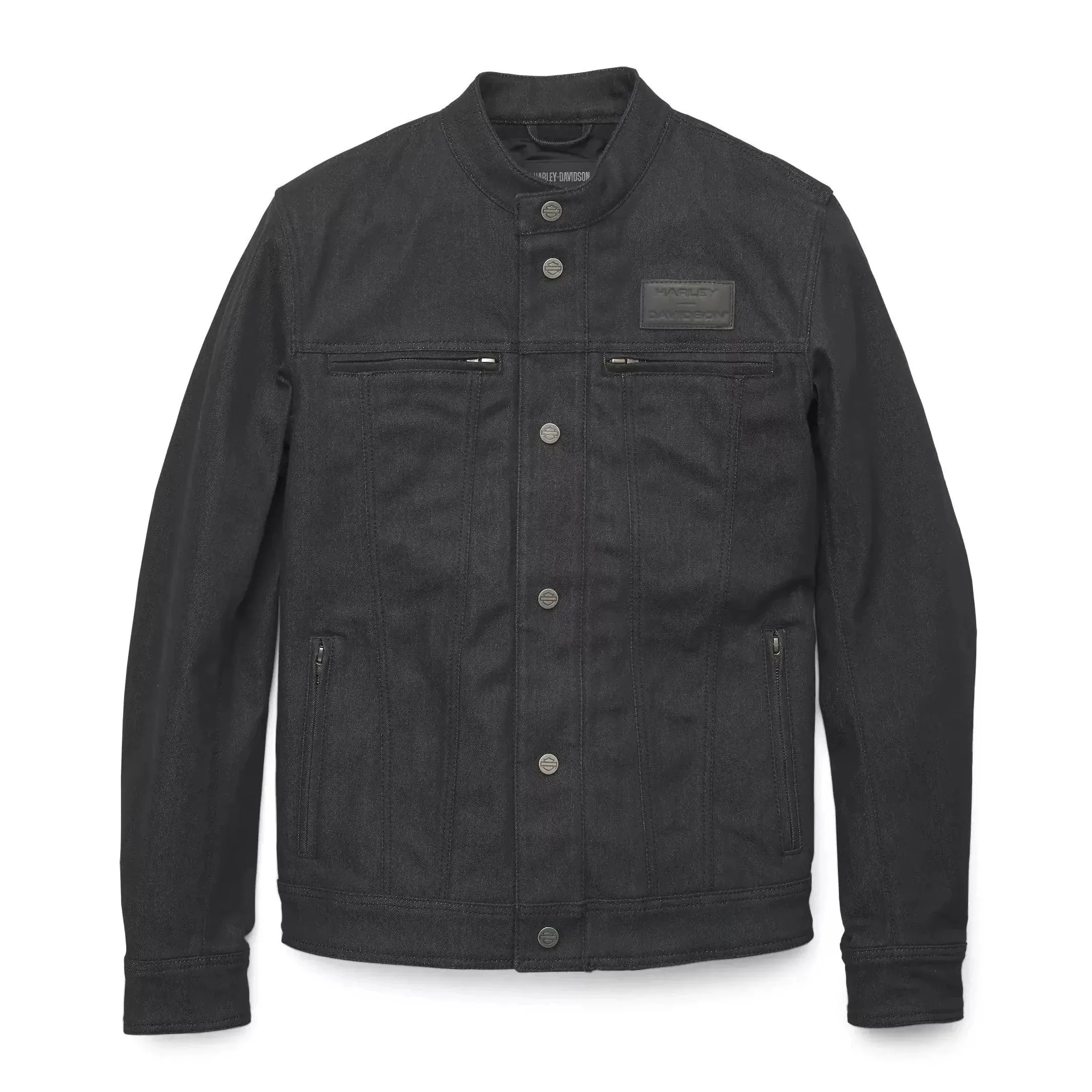 Harley-Davidson® Men's Chisel Denim Trucker Riding Jacket