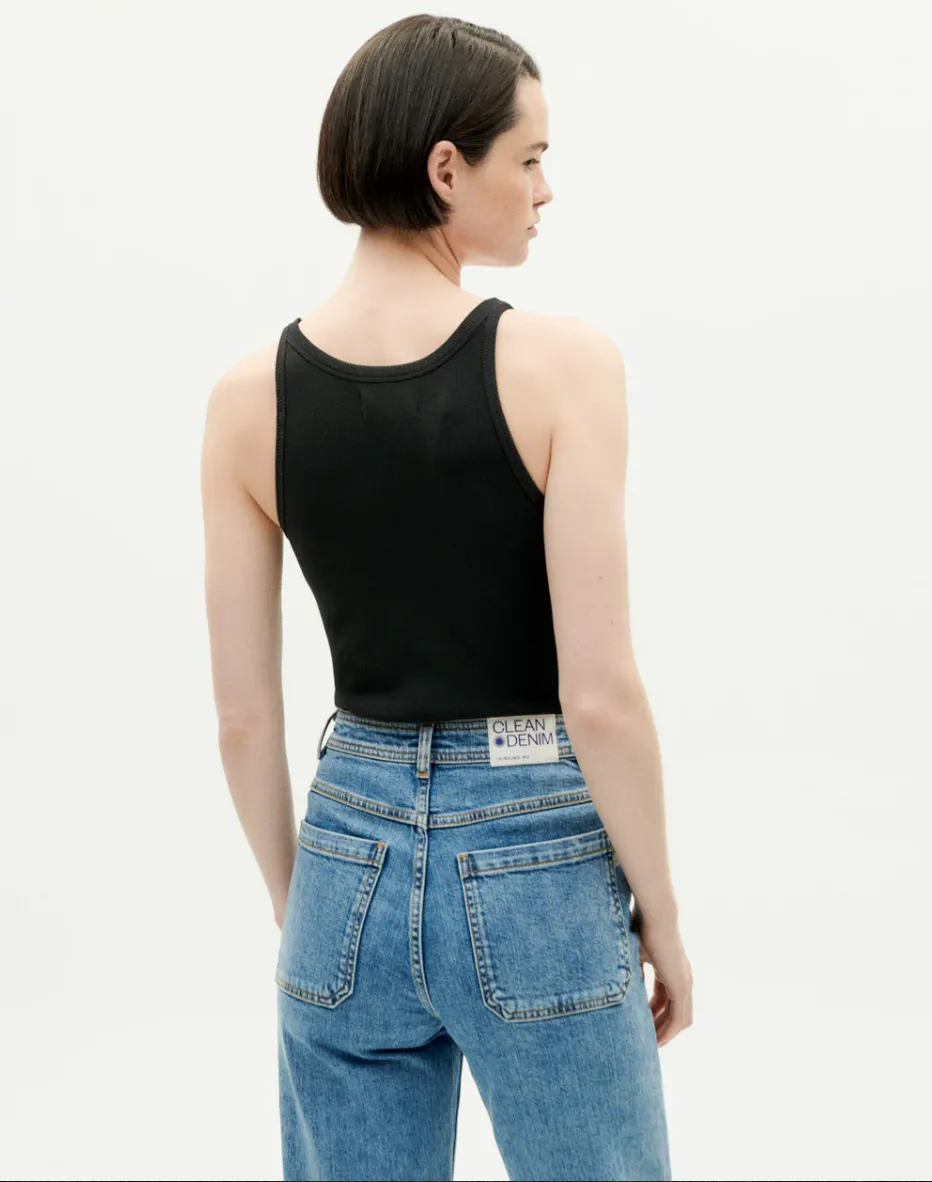 Harriet Top in Black | Thinking Mu