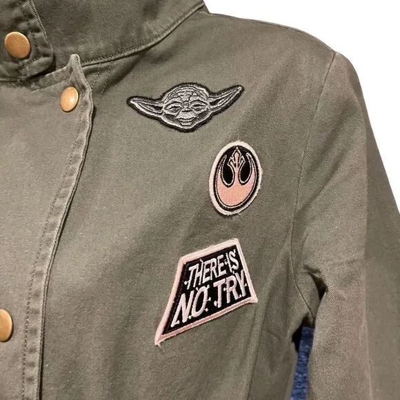 Her Universe Star Wars Military Utility Jacket Junior’s Small