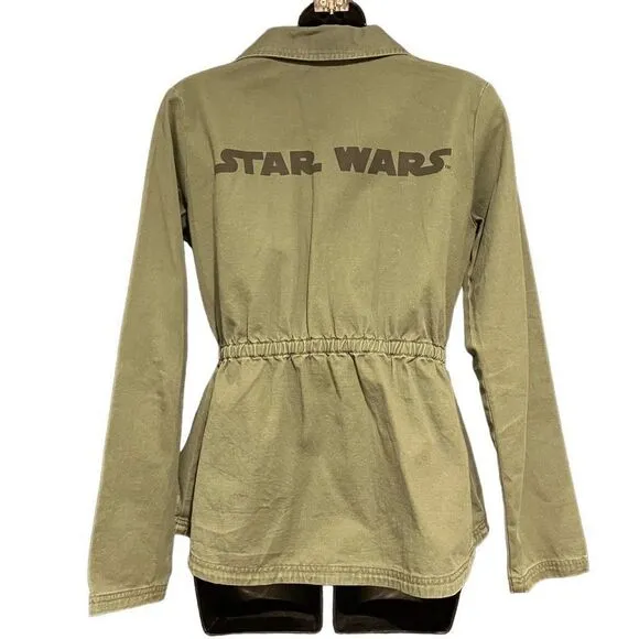 Her Universe Star Wars Military Utility Jacket Junior’s Small