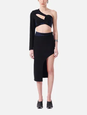 Heroine Off Shoulder Asymmetric Top