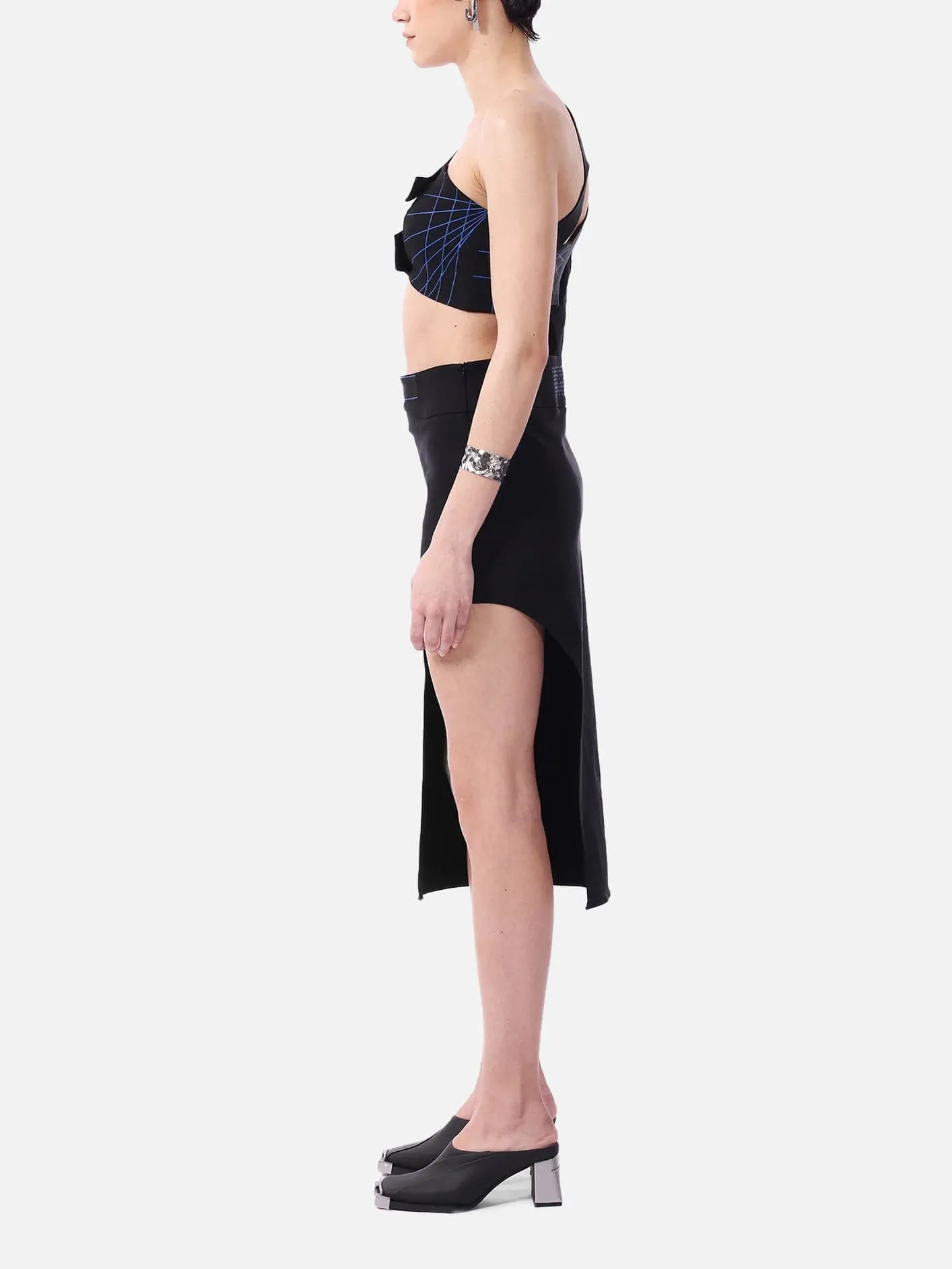 Heroine Off Shoulder Asymmetric Top