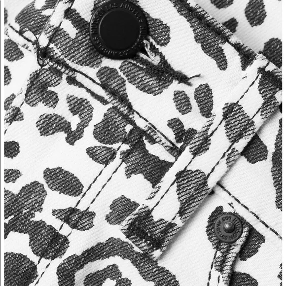 Hudson JeansBarbara High-Rise Leopard Skinny Jeans