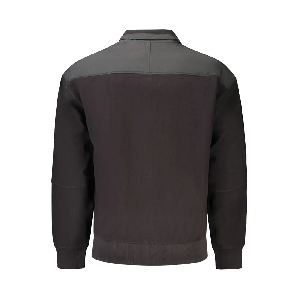 Hugo Boss Black Cotton Men Jacket