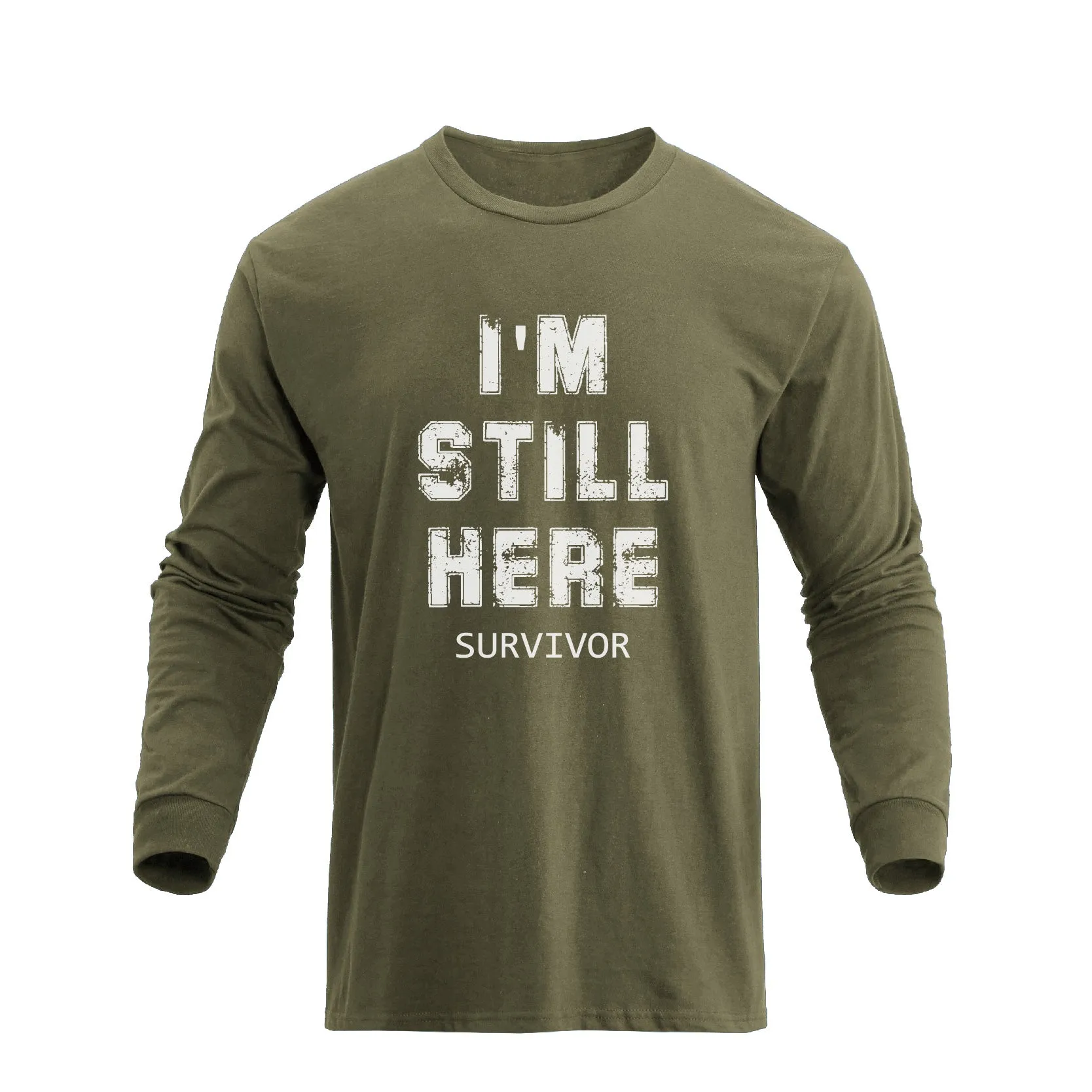I'M STILL HERE GRAPHIC LONG SLEEVE T-SHIRT