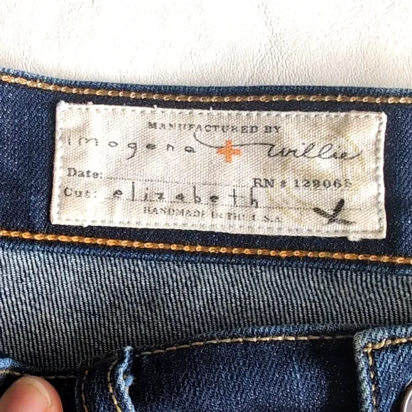 Imogene   Willie | Elizabeth Jeans (Indigo) High Waisted Women's Size 24