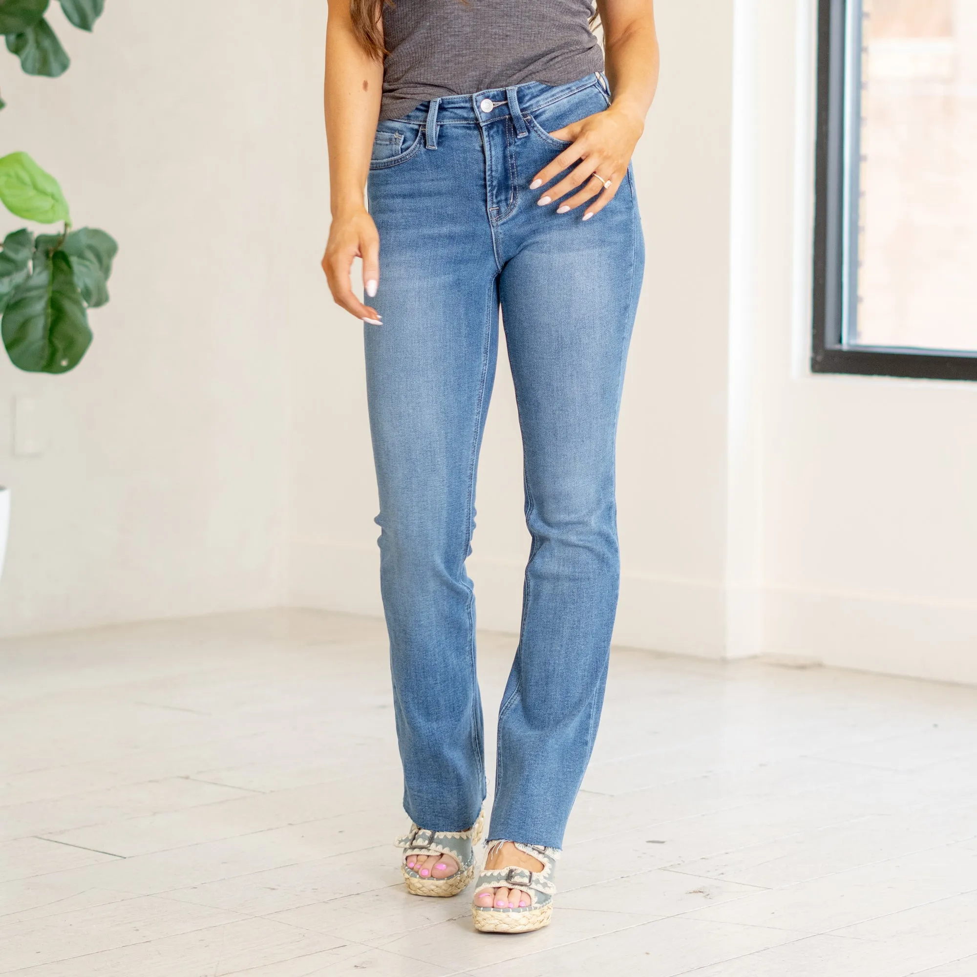 Intelligent High Rise Boot Cut Regular & Plus Sizes