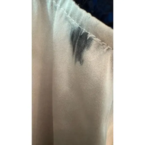 Intimately Free People night gown full length w/lace L satin feel sexy feminine