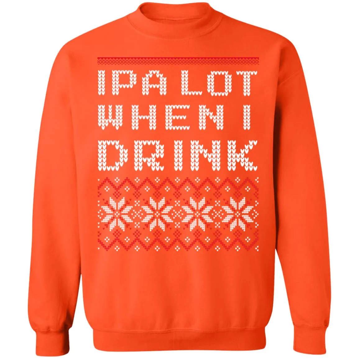 IPA LOVE UGLY FUNNY SWEATER