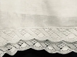 Irish Linen Heirloom Christening Gown