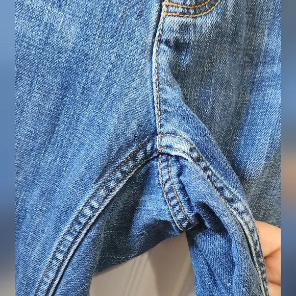 J. Jill medium wash straight leg jeans women's size 8