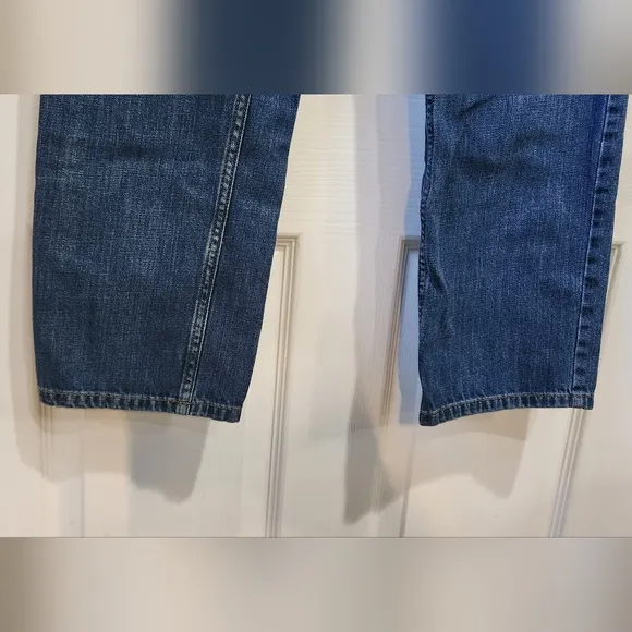 J. Jill medium wash straight leg jeans women's size 8