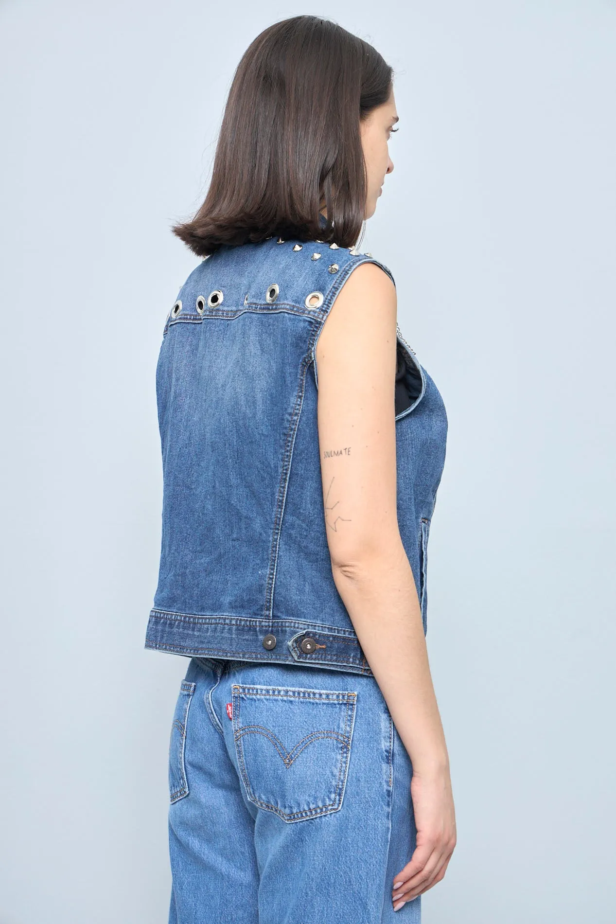 Jacket Azul Lovemade Talla L