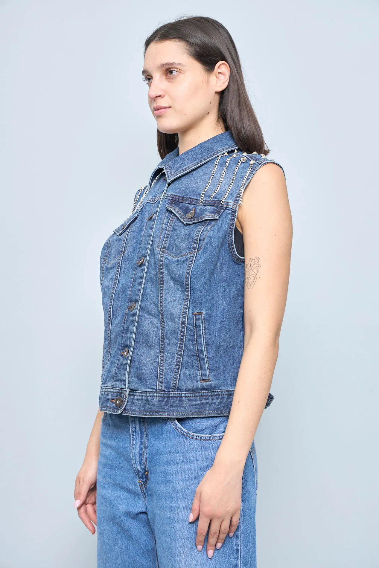 Jacket Azul Lovemade Talla L
