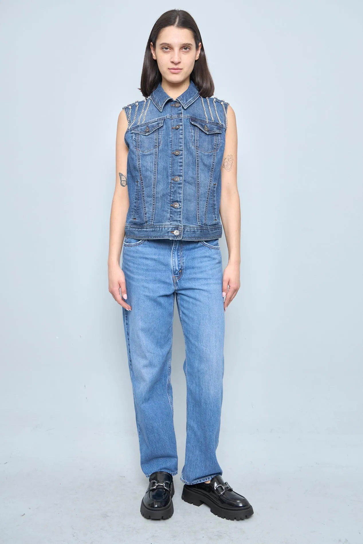 Jacket Azul Lovemade Talla L
