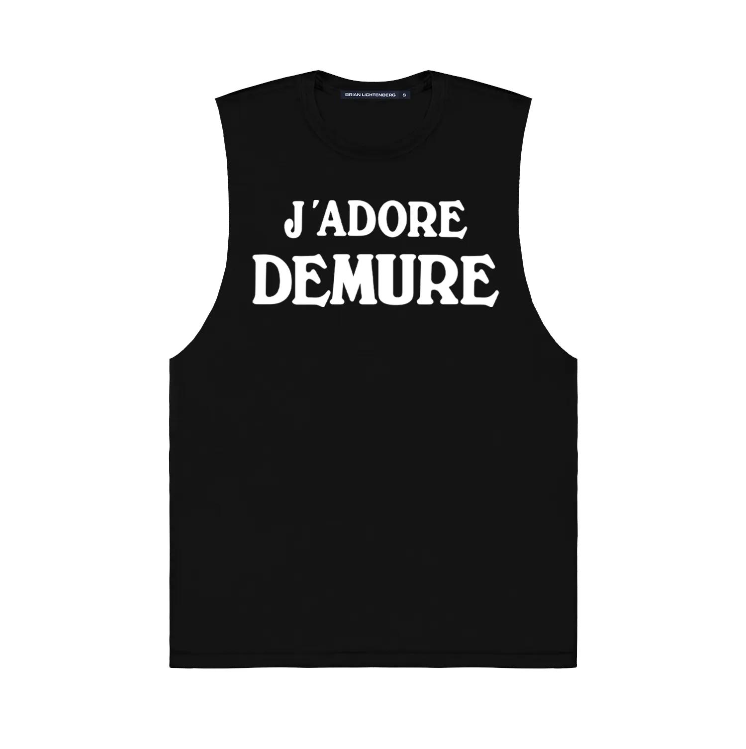J'ADORE DEMURE MUSCLE TEE