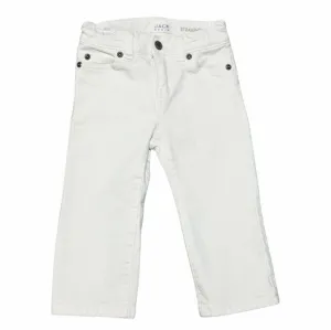 Janie and Jack White Denim Pants