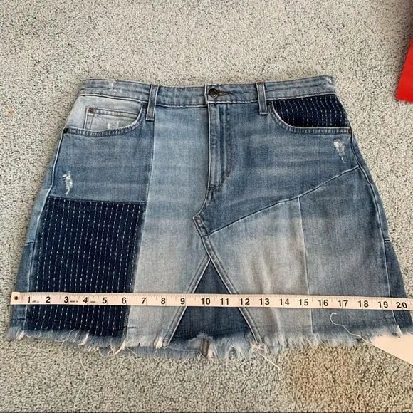 Joe’s jeans charlie patchwork skirt