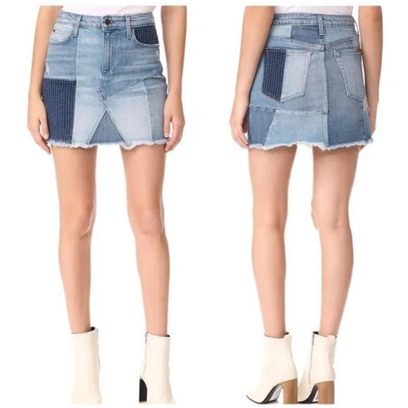 Joe’s jeans charlie patchwork skirt