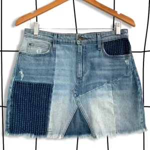 Joe’s jeans charlie patchwork skirt