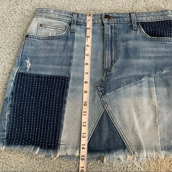 Joe’s jeans charlie patchwork skirt