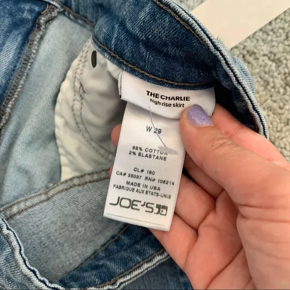 Joe’s jeans charlie patchwork skirt