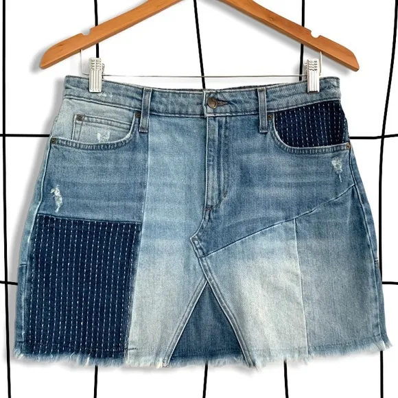 Joe’s jeans charlie patchwork skirt
