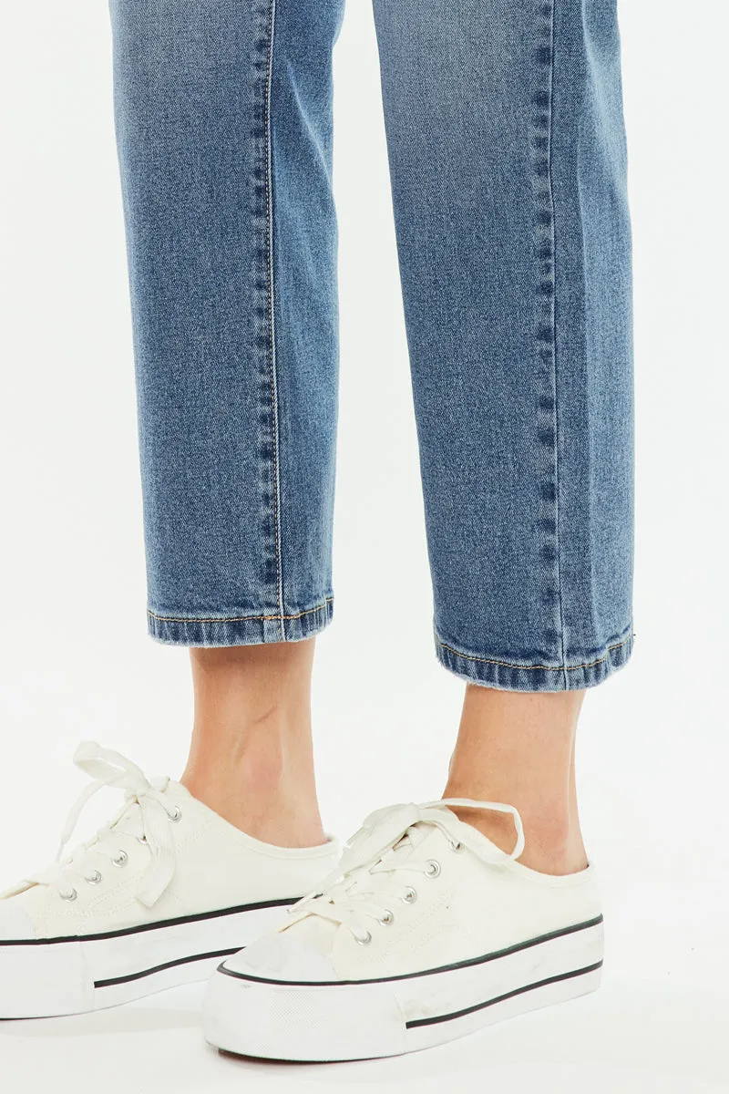Jordana High Rise True Straight Leg Jeans